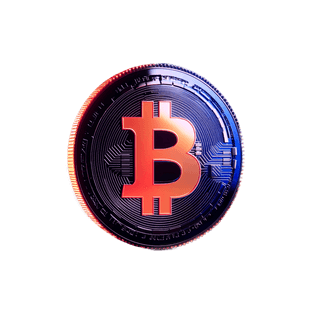 Zwevende kaart met een visualisatie van crypto-marktanalysegegevens